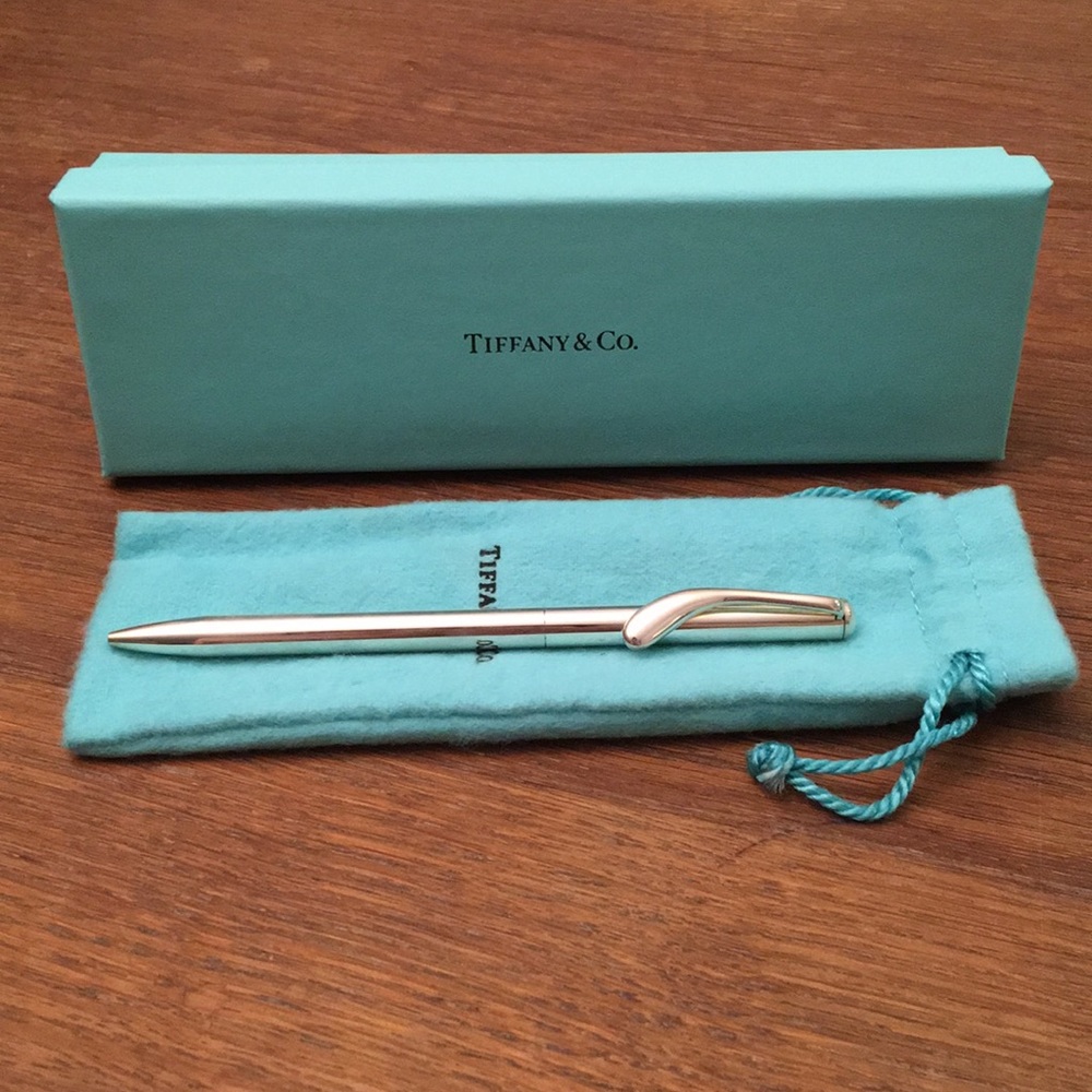 Tiffany Sterling Silver Pen with Dustbag and Box